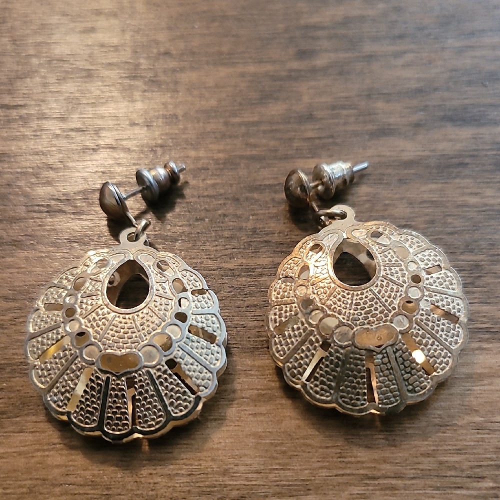 Elegant Gold-Toned Earrings